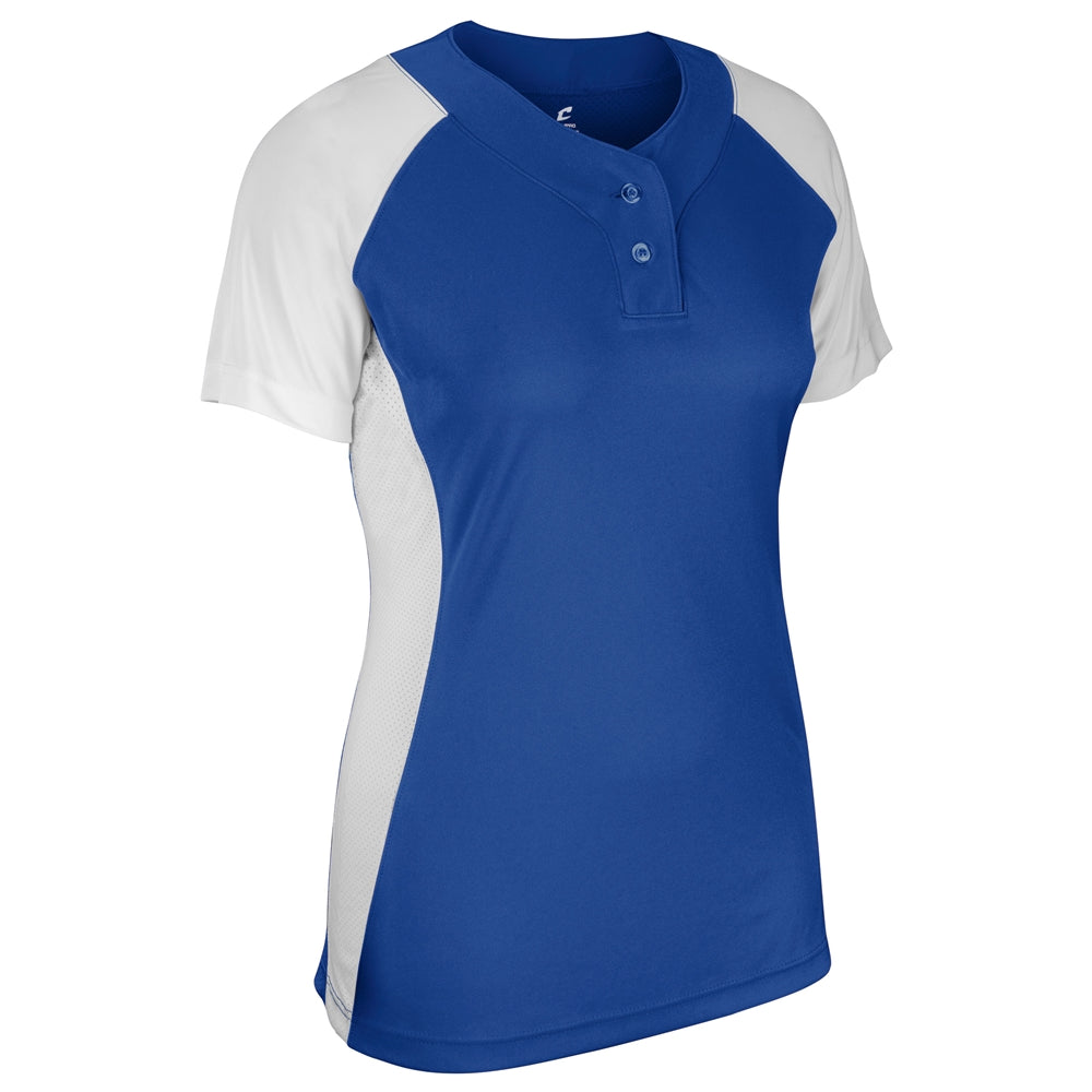 Champro Girl's Infinite 2-Button Softball Jersey