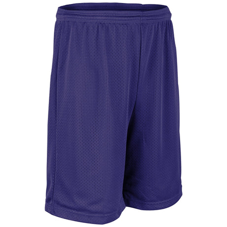 Champro Men's Polyester 9" Inseam Tricot Basketball Shorts with Liner -1
