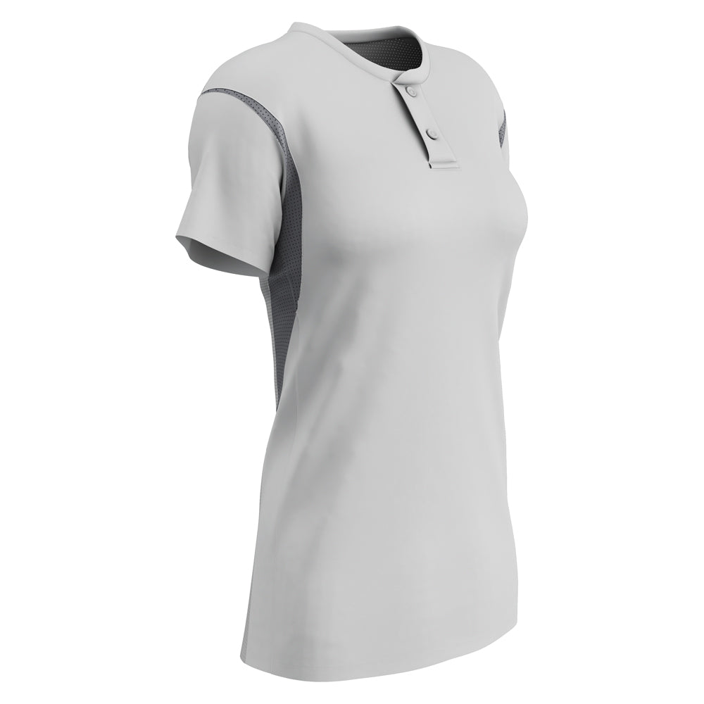 Champro Women's Legacy 2-Button Softball Jersey