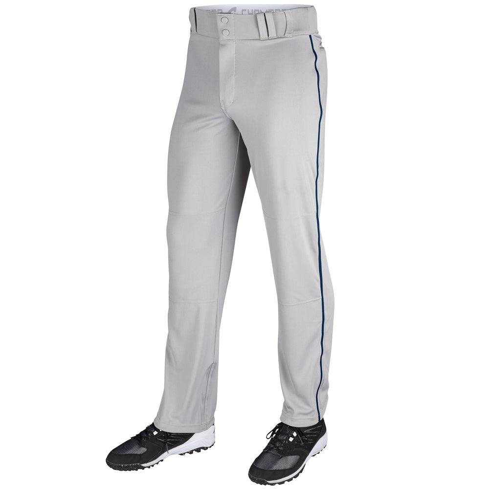 Champro Men's Triple Crown Open Bottom Pant with Piping-1