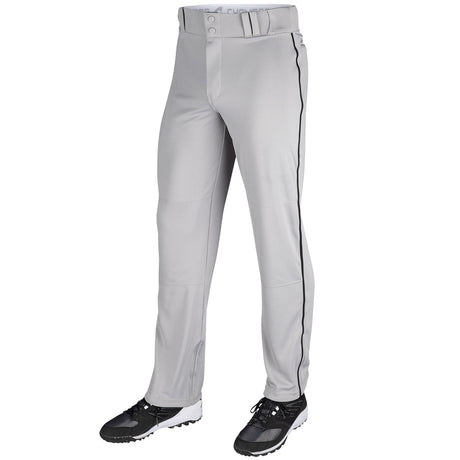 Champro Men's Triple Crown Open Bottom Pant with Piping