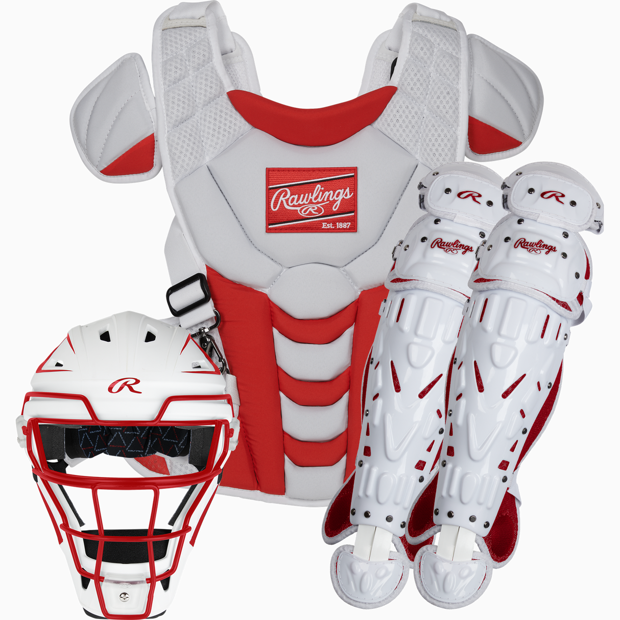 Rawlings Velo Fastpitch Softball Catcher's Set-1
