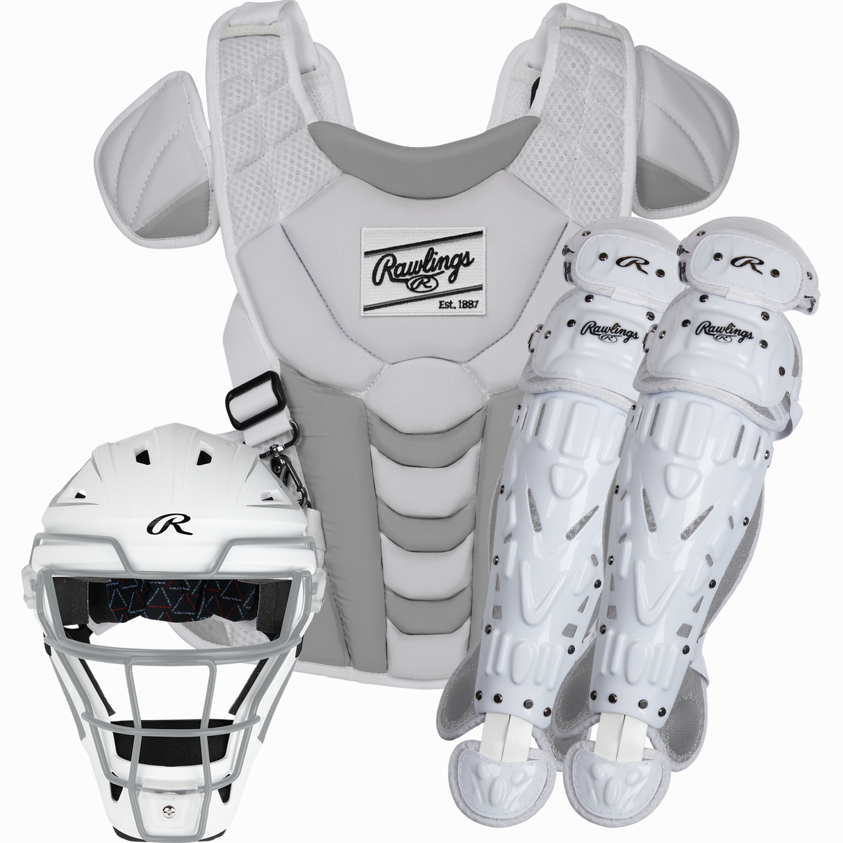 Rawlings Velo Fastpitch Softball Catcher's Set-1