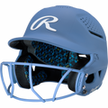 Rawlings Rx2 Softball Batting Helmet with Face Mask-1