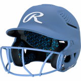 Rawlings Rx2 Softball Batting Helmet with Face Mask-1
