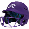 Rawlings Rx2 Softball Batting Helmet with Face Mask-1