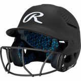 Rawlings Rx2 Softball Batting Helmet with Face Mask-1