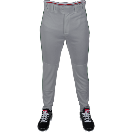 Rawlings Adult 150 Jogger Fit Baseball Pant with Piping-1