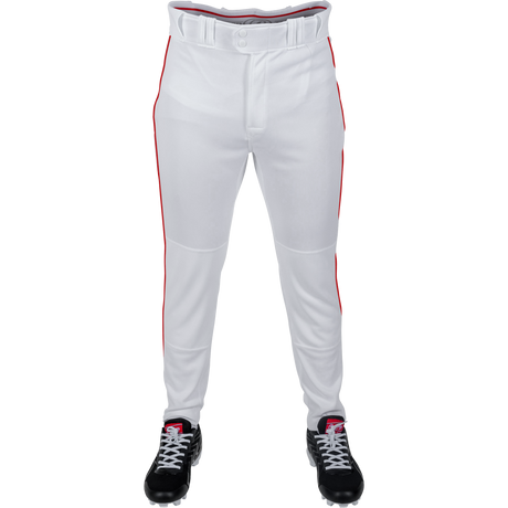 Rawlings Adult 150 Jogger Fit Baseball Pant with Piping-1