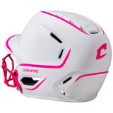 Champro HXE Two-Tone Matte Softball Helmet with Facemask-2