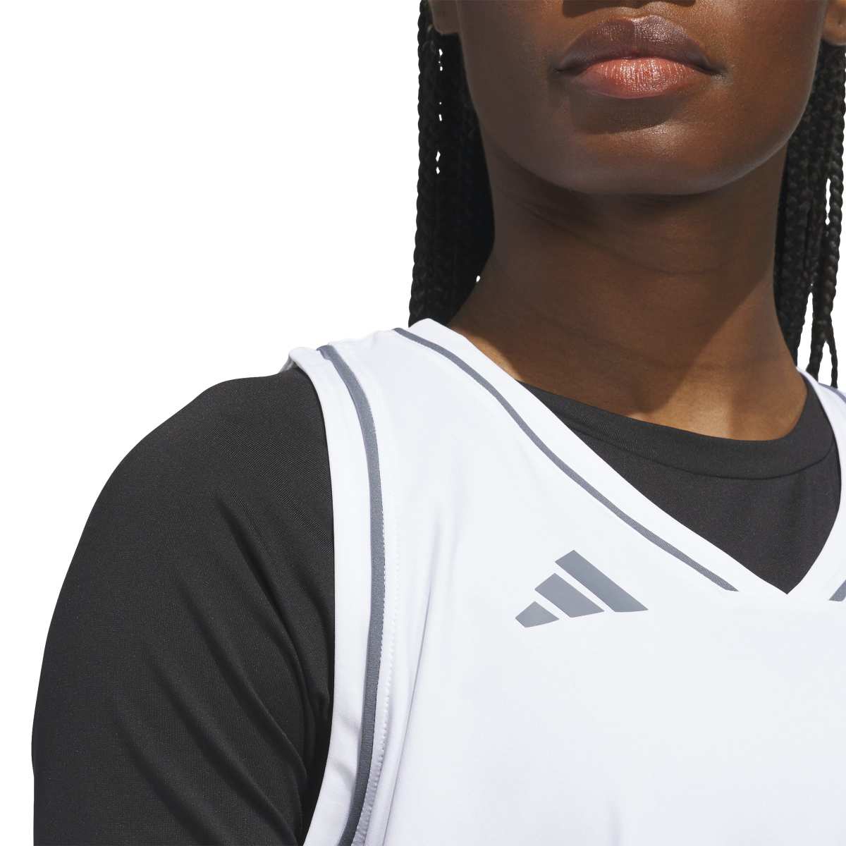adidas Women's Game Elite Basketball Jersey-7