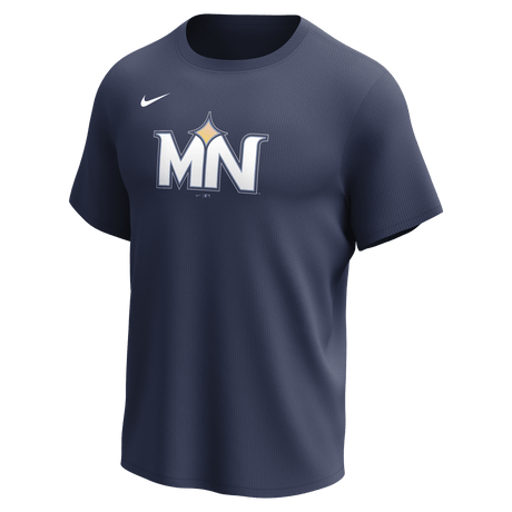Nike Minnesota Twins Youth Crew Neck Synthetic Tee