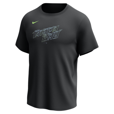 Nike Tampa Bay Rays Youth Institutional Short Sleeve Crew Neck Tee