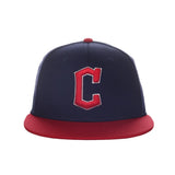 Outdoor Cap Cleveland Guardians™ Official MLB® Replica Structured Solid Panel Hat (MLB-400)-2