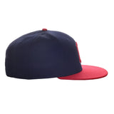 Outdoor Cap Cleveland Guardians™ Official MLB® Replica Structured Solid Panel Hat (MLB-400)-3