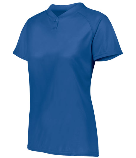 Augusta Sportswear  Women's  Attain Wicking Two-button Softball Jersey