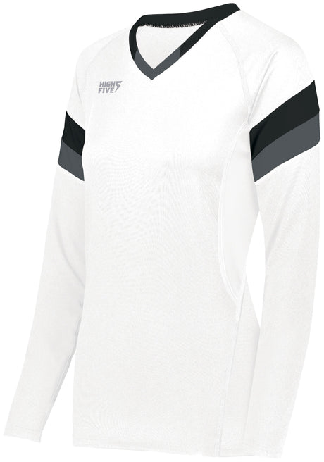 High Five  Women's  Truhit Tri-color Long Sleeve Jersey