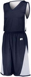 Russell  Men's Undivided Single Ply Reversible Shorts