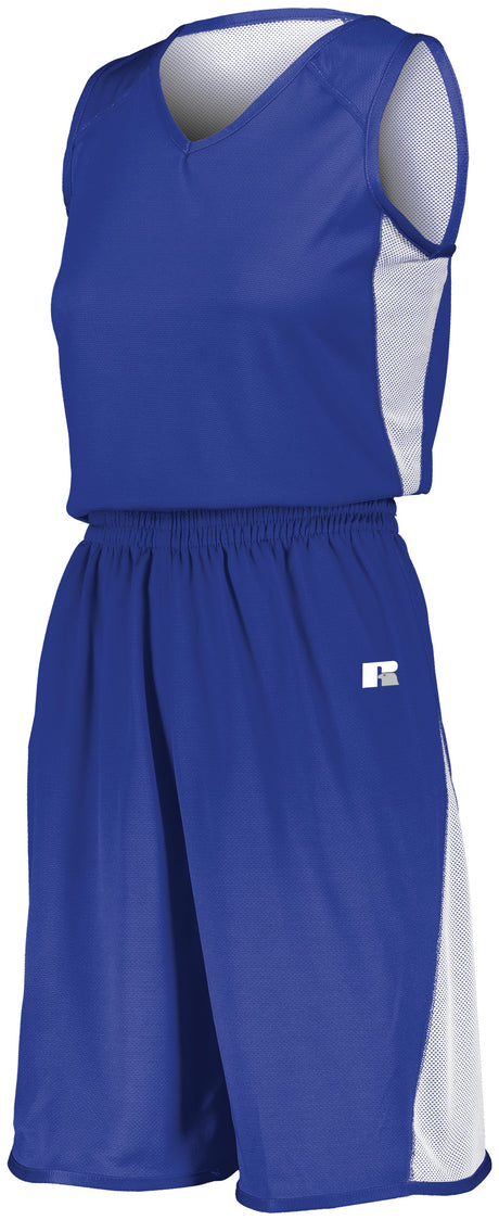 Russell  Women's  Undivided Single Ply Reversible Shorts