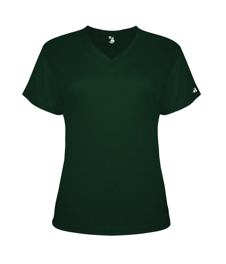 Badger Sport  Women's  Tri-blend V-neck Tee