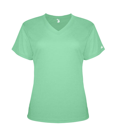 Badger Sport  Women's  Tri-blend V-neck Tee