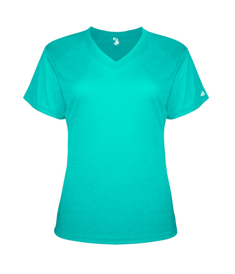 Badger Sport  Women's  Tri-blend V-neck Tee