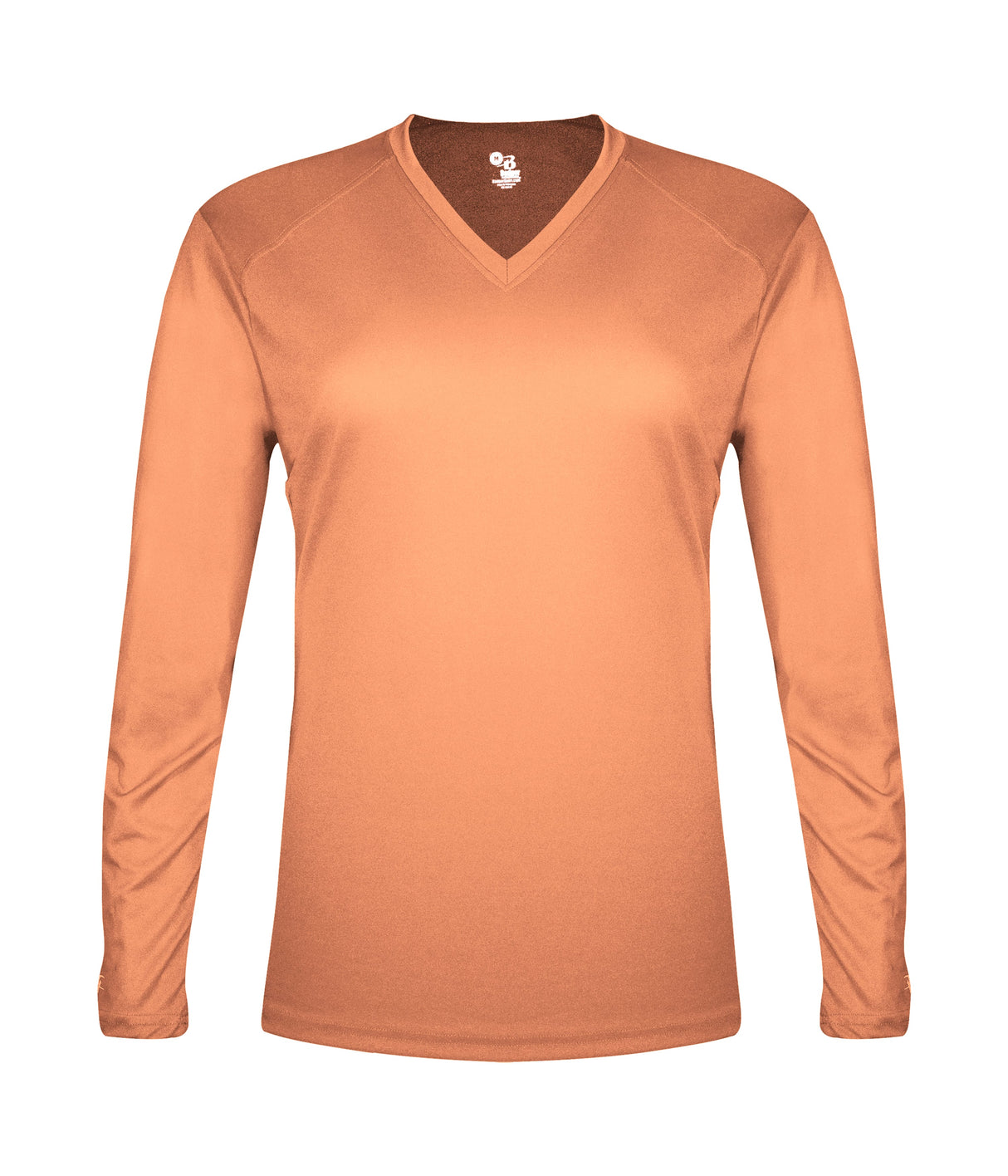 Badger Sport  Women's Tri-blend ' V-neck L/s T