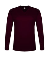 Badger Sport  Women's Tri-blend ' V-neck L/s T