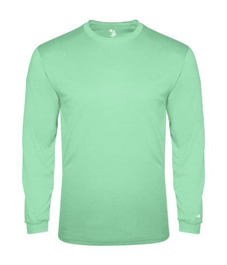 Badger Sport Tri-blend L/s Youth Tee