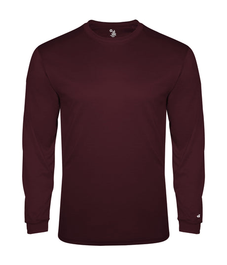 Badger Sport Tri-blend L/s Youth Tee