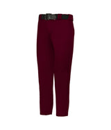 Alleson Athletic Girl's Softball Pant With Belt Loops
