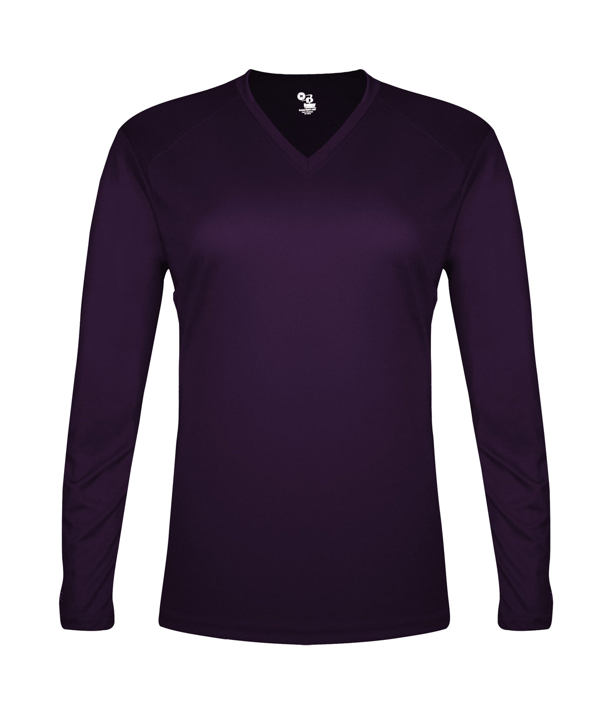 Badger Sport  Women's Tri-blend ' V-neck L/s T