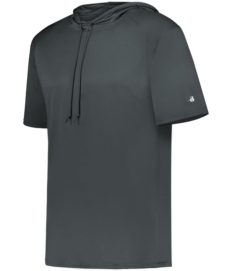 Badger Sport  Men's B-core Short Sleeve Hoodie