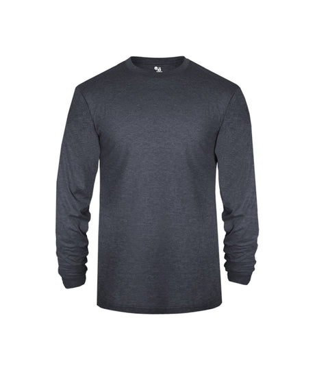 Badger Sport  Men's Tri-blend Long Sleeve Tee