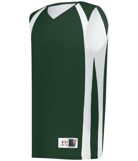 Alleson Athletic  Men's Double-ply Reversible Basketball Jersey