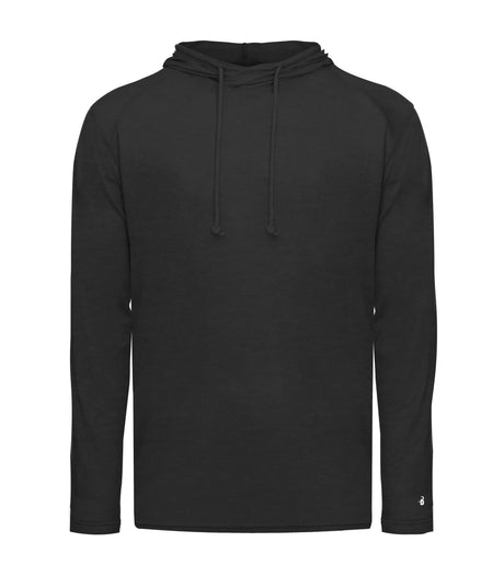 Badger Sport  Men's Tri-blend Surplice Hood Tee