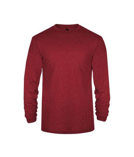 Badger Sport  Men's Tri-blend Long Sleeve Tee