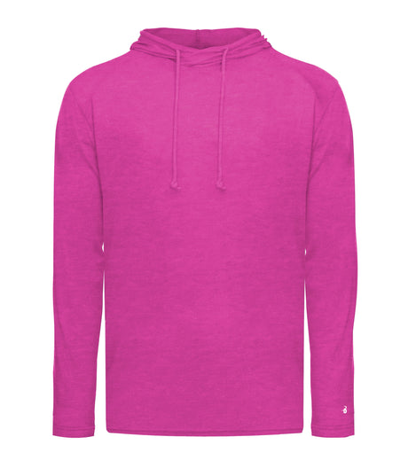 Badger Sport  Men's Tri-blend Surplice Hood Tee