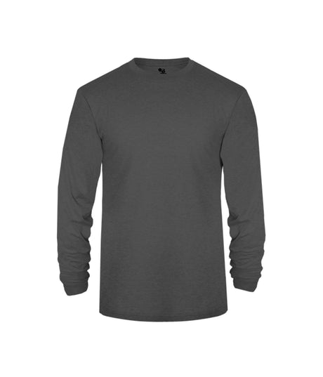 Badger Sport  Men's Tri-blend Long Sleeve Tee