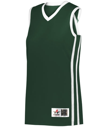 Alleson Athletic  Women's  Single-ply Basketball Jersey