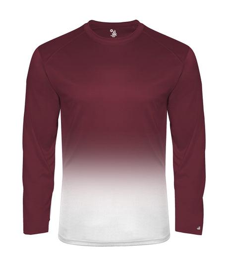 Badger Sport  Men's Ombre L/s Tee