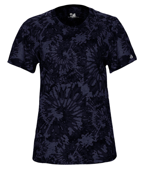 Badger Sport  Women's Tie-dye Tri-blend Women's Tee