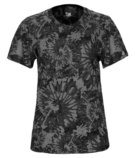 Badger Sport  Women's Tie-dye Tri-blend Women's Tee