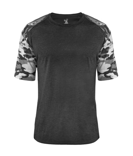 Badger Sport  Men's Vintage Camo Sport Tri-blend T