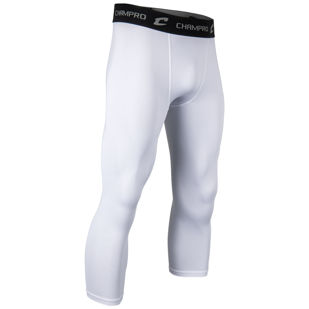 Champro Men's Lightning 2.0 Compression 3/4 Length Tights-2
