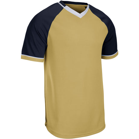 Champro Men's Square Up V-Neck Baseball Jersey-1