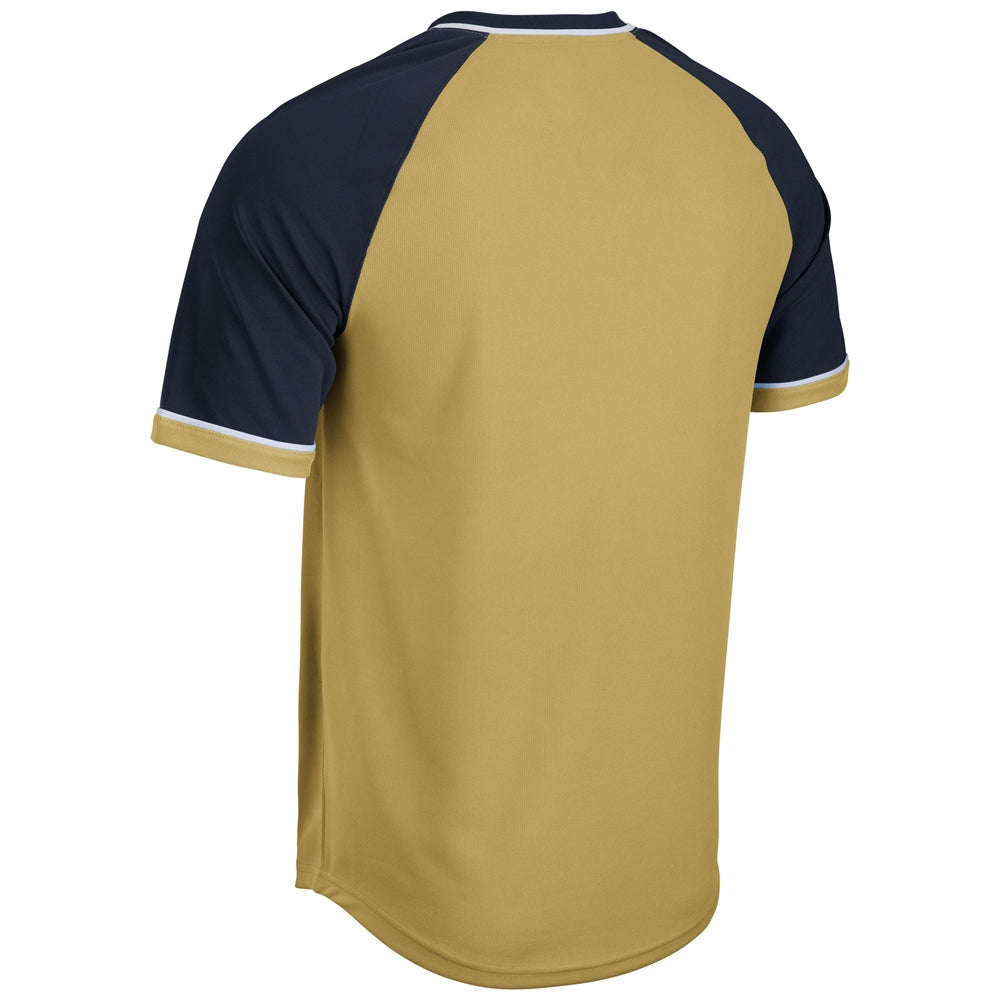 Champro Men's Square Up V-Neck Baseball Jersey-2