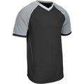 Champro Men's Square Up V-Neck Baseball Jersey-1