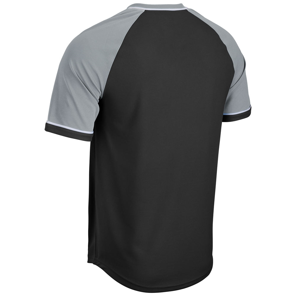 Champro Men's Square Up V-Neck Baseball Jersey-2