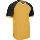 Champro Men's Square Up V-Neck Baseball Jersey-1
